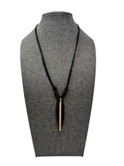 Handmade Wooden Surfboard Necklace Brown Pendant Adjustable Cord Surfer Beach