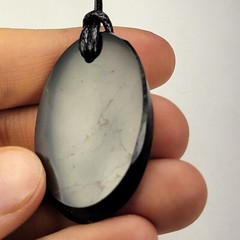 Shungite World Shungite Pendant Oval Cut