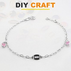 20Pcs Football Charm 28mm Enamel Alloy Rugby Sports Charm Pendants,Purple