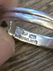 Sterling Silver .925 ‘Lover’s Knot’ Ring, Size 7 Thailand