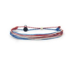 Puerto Rico,Patriotic Bracelet, By Mabuhay Bracelets®