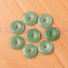 Wholesale 5 Pcs 12-16mm Multicolor Gems Crystal Donut Reiki Pendant DIY Jewelry