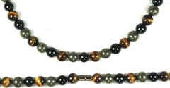 Indestructible Triple Protection Necklace 8/10/12mm Magnet Clasp 19/24/30 inches