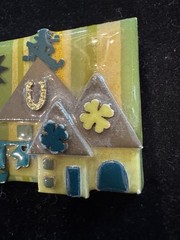 HOUSE PINS By LUCINDA St Patrick’s Day Leprechaun 4 Leaf Clover Horseshoe Lucky