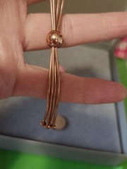 Rose Quartz Adjustable Bolo Bracelet 925 Sterling Silver Rosetone Metal India