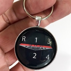 Vintage GM Pontiac GTO Shifter Knob Emblem Badge Logo Keychain Reproduction