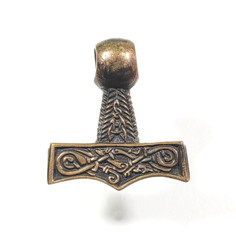 Sejero Thor’s Hammer, Denmark Mjolnir Replica, Medieval Viking Pagan Jewelry