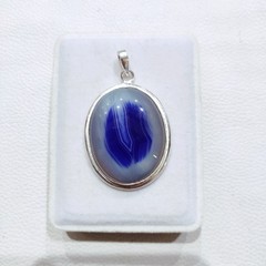 Lovely Agate Pendant Agate 925Silver Pendant Handmade Gemstone Pendant Jewelry