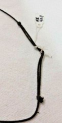 Boho Chic Statement Necklace Organic Natural Tagua Nut Wood Beads Necklace