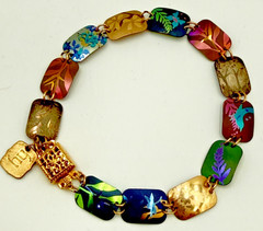 HOLLY YASHI Niobium Garden Delight Panel Bracelet