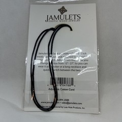Wood Amulet by Jamulets Lotus Flower Symbol Choker or Necklace