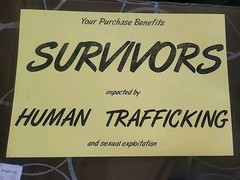 Yellow Tassle Earrings Made by Survivors Impacted by Human Trafficking
