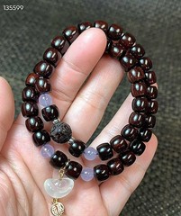 Burmese rosewood bracelet 7*8mm