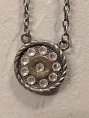 Pretty Hunter Bullet Necklace