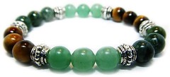 PROSPERITY & ABUNDANCE 8mm Crystal Intention Bracelet w/Description – Healing