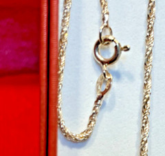 Vintage Sterling Silver 925 Heart Locket Necklace Guilloche Enamel Cherry Sprig