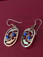 Wild Bryde Earrings 14k Gold Filled Ear Wires Nature Wildlife New No Card