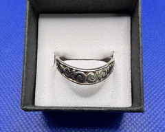 Southwestern 925 Sterling Band Size 7.5