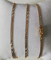 18K Solid Gold Mens Biker Cuban Link Chain 22 Inches 8.2 Grams New