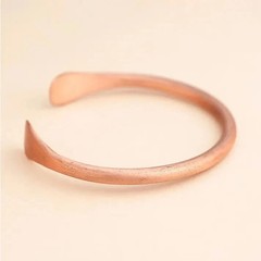 Infinity Trishul Pure Copper Cuff , Cuff, Bracelet, SpiritualHealing Bangle