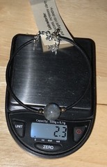 Labradorite Ball Bead, Cord Bracelet