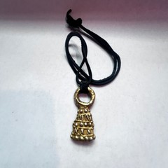 vermeil amulet Pendant Necklace handmade sterling silver Sara samoiloff NYC