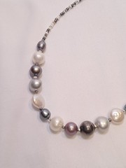 NWT Peyote Bird Multicolor Freshwater Pearls & Seed Beads Necklace 17.5″