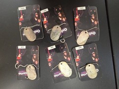 NEW OLD STOCK 2002 OZZY OSBOURNE FAMILY DOG TAG WITH NECKLACE ALUMINUM FREE SHIP