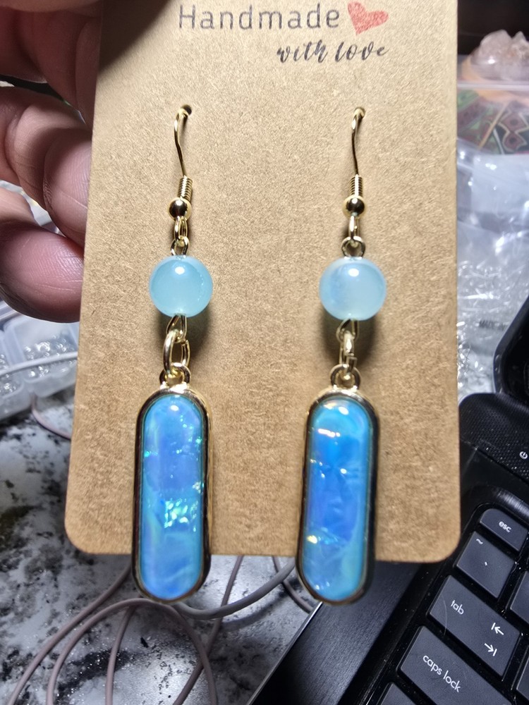 Sparkle Women’s Dangle drop earrings Handcrafted Would make great Gifts