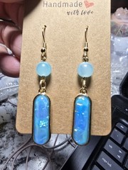 Sparkle Women’s Dangle drop earrings Handcrafted Would make great Gifts