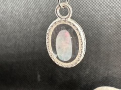 Opal jewelry necklace