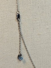 S925 Sterling Silver Intertwined Linked Circles 18″ Dainty Oval Link Necklace