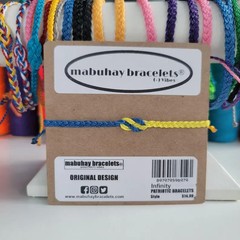 Pride Ukraine Bracelets, Friendship Bracelets By: Mabuhay Bracelets