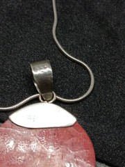 Vintage Sterling Silver 925 Red Sponge Coral Pendant Necklace Hoop Earrings Set
