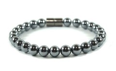 Noble Elite Shungite Bracelet – Emf Protection Jewelry – Magnet Clasp