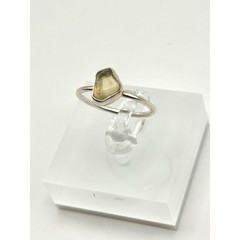 Ethiopian Opal Sterling Silver Ring Size 8.25