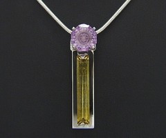 Amethyst. Flat Facet & Carved. Yellow Beryl. Amazing Beauty. All Hand Made….