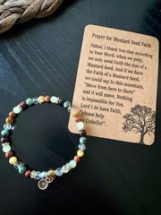 Mustard Seed Bracelet Handmade