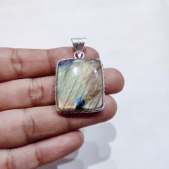 WOW Labradorite Pendant 925 Sterling Silver Pendant Handmade Gemstone Jewelry