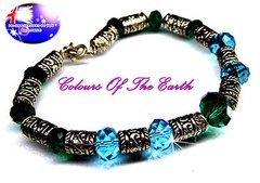 From Oz Beautiful Bracelet Handcrafted Jewellery Clasp Misc Gemstones +FREE POST
