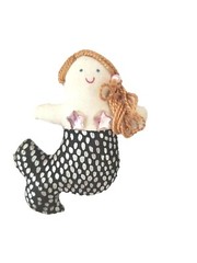 Adorable Mermaide Handmade Doll Brooch