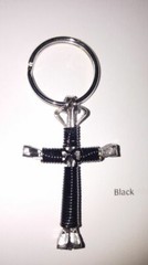 Horse Shoe Nail Cross Key Chain (10) Great For Handouts!!