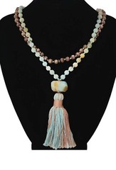 Necklace Meditation Prayer Beads 18″ Unisex Buddhism Handcrafted One Of A Kind