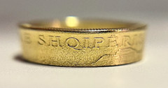 Albania Ring, European Albanian Gold Coin Ring, Handmade European Tiranë Jewelry