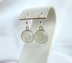 LIBYAN DESERT GLASS Earrings from Meteorite Impact!