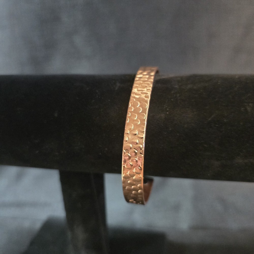 Handmade Magnet Health Copper Cuff Bracelet with Unique Design From Mexico
