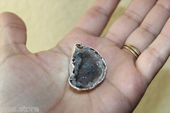 Geode Cave Pendant from Brazil R232