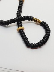 Vintage Estate Find Old Tribal Necklace Very Cool(21)