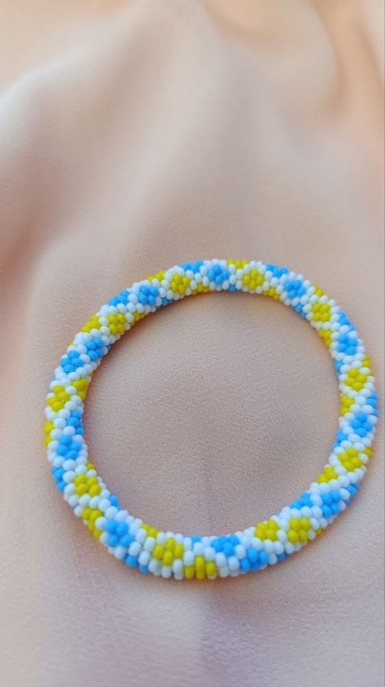 Handmade beaded bracelet «Harmony»