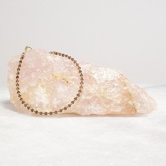 2mm Tiny Scapolite Bracelet – Minimal 14k Gold Filled